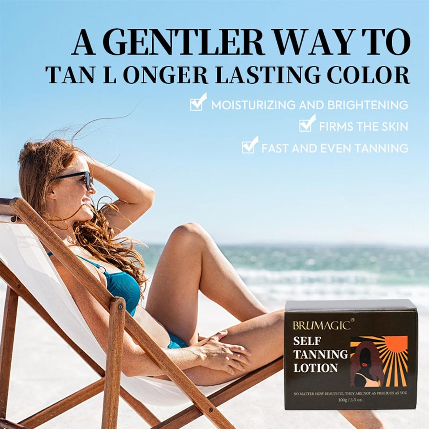 Tanning Accelerator Cream Sunbeds Tanning Accelerator,Sun Bed Cream for Tanning,Brown Tanning Cream in Sunbeds&Under the Outdoor Sun,Quality Self-Tanner Oil,Achieve Natural Tanning Sunbathing(Brown)