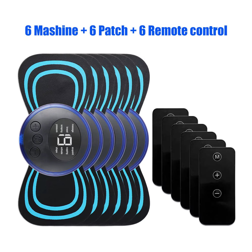 Electric Pulse Neck Massager Cervical Mini Massage Relax Cushion for Shoulder Leg Cervical Body Muscle Stimulator Relief Pain