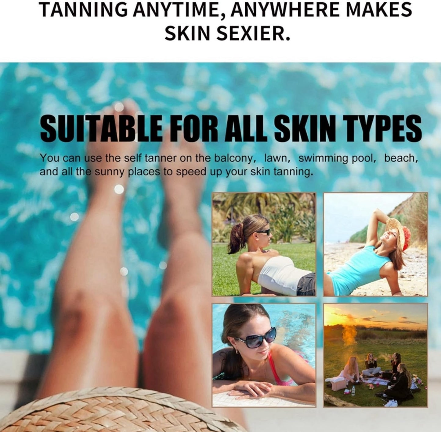 100Gtanning Accelerator Cream,Long-Lasting Rapid Tanning Cream,Sunbed Tanning Accelerator,Sunbed Cream Effective in Sunbeds & Outdoor Sun,Tan Enhancers & Accelerators for Sun,Tanning Cream for Sunbed