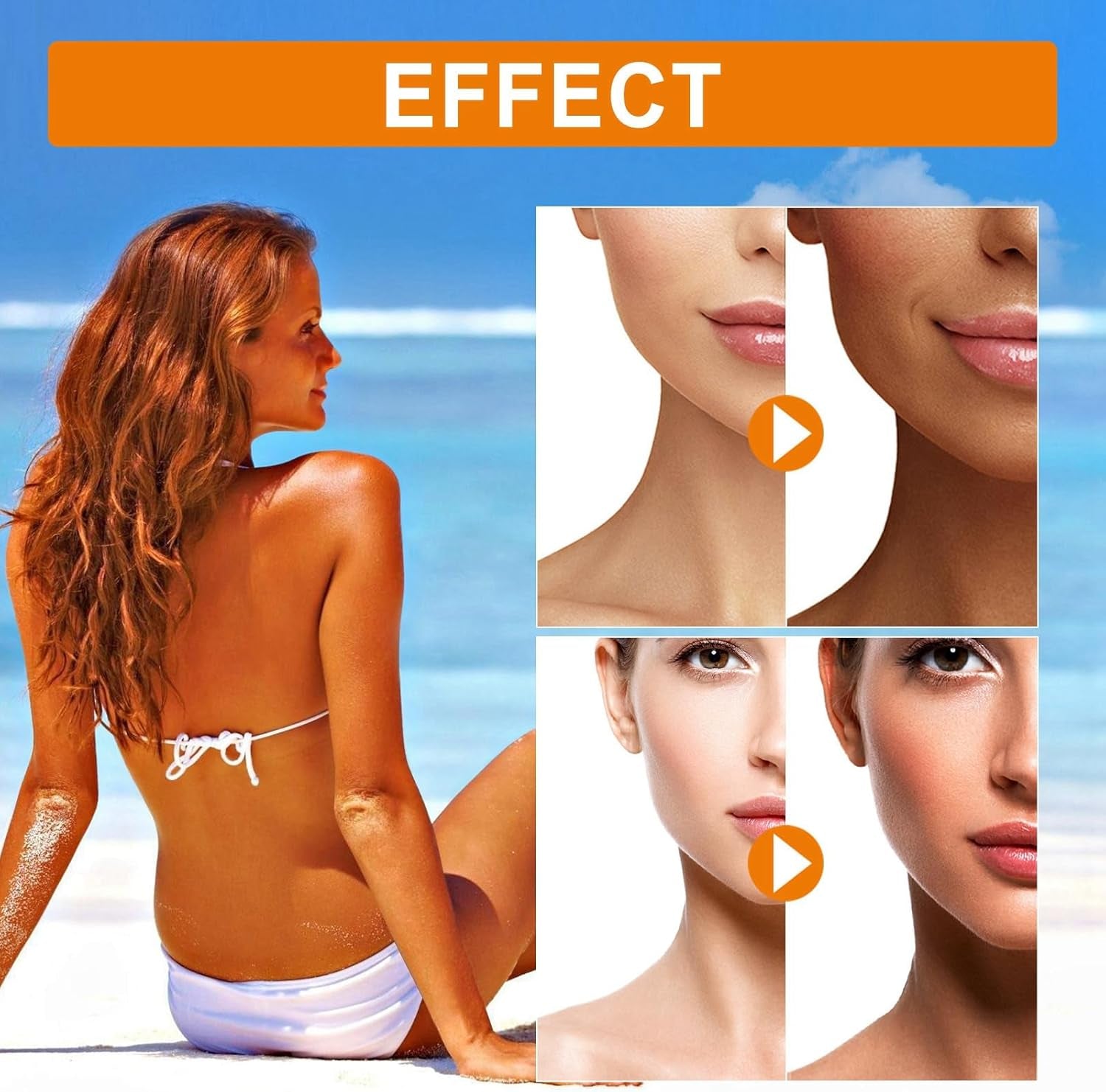 2Pcs Tanning Oil,Tanning Accelerator Oil,Sunbed Tanning Accelerator Effective in Sunbed Outdoor Sun,Extreme Dark Intensive Tanning Oil,Natural Ingredients Intensive Tanning Gel,Tan Accelerator Gel