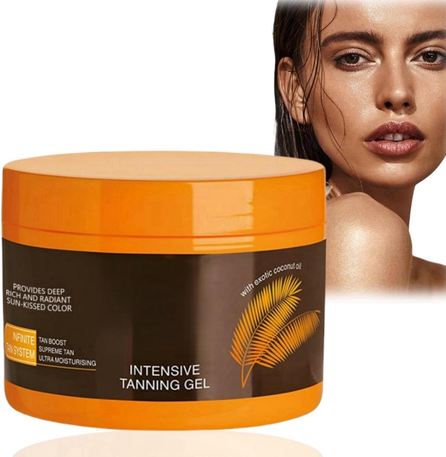 Luxury-Intensive Tanning Gel,Extreme Dark Intensive Tanning Luxe-Gel, Natural Tanning Accelerator Cream Gel, Deluxe Intense Tanning Gel for Outdoor Sunlight,Sunbed Tanning Accelerator,Tan Accelerator