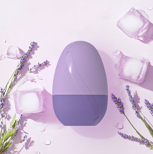 Ice Face Roller Ice Cube Beauty Massage Silicone Ice Mold for Eye Puffiness Ice Facial Roller Shrink Pores